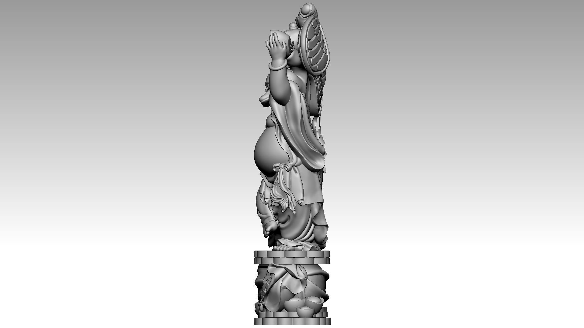 Maitreya 3  3D print model_2