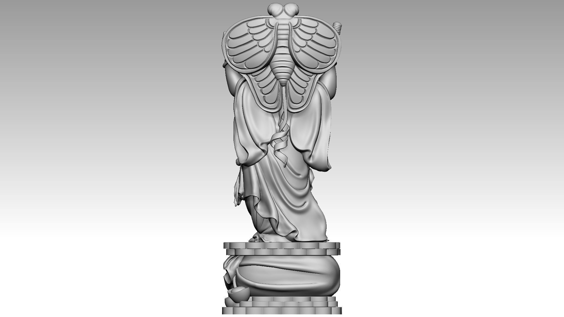Maitreya 3  3D print model_4