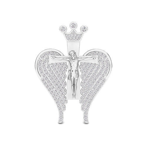 jesus cross pendant 3D print model