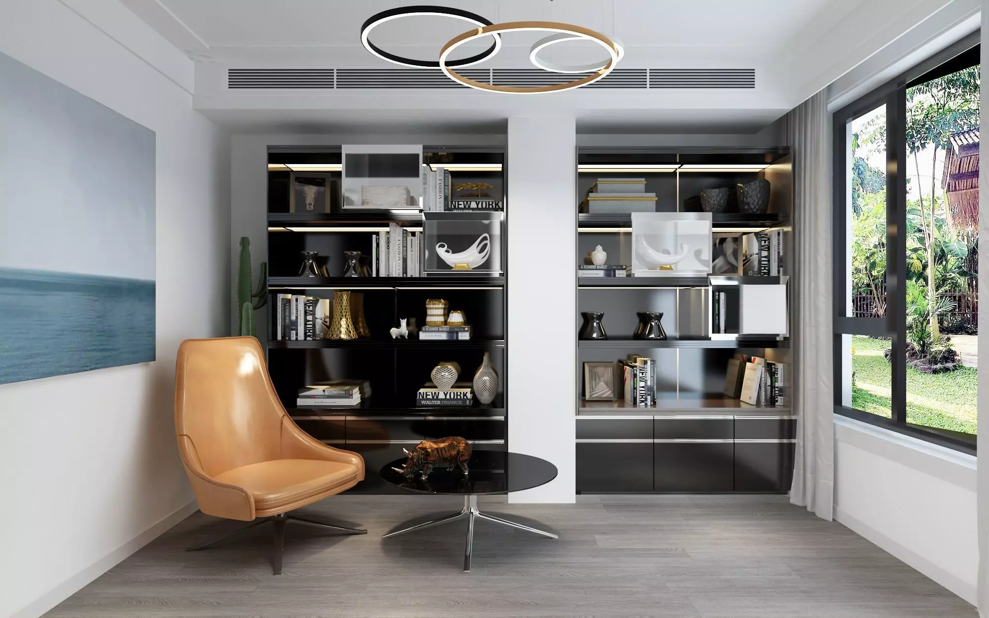 Reading Room-VRAY 3D model 3D model_0