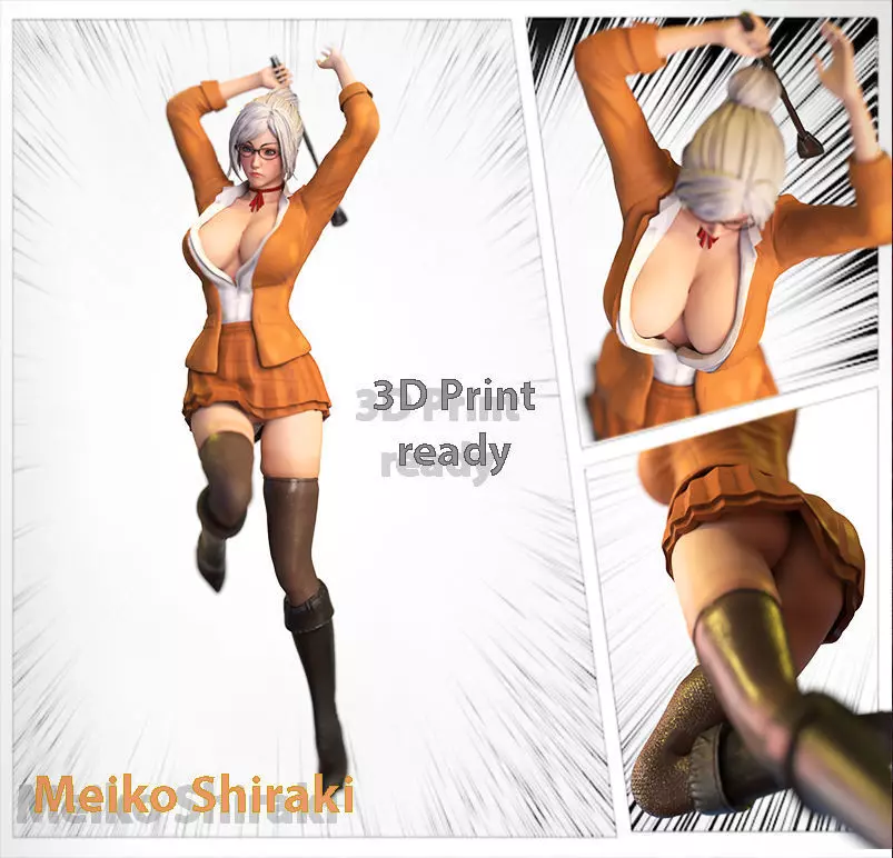 Meiko Shiraki - PRISON SCHOOL - 3D Print 3D print model