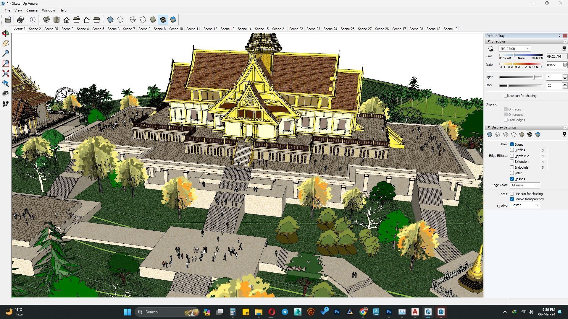 3D TEMPLE MODEL 1 3D model_4