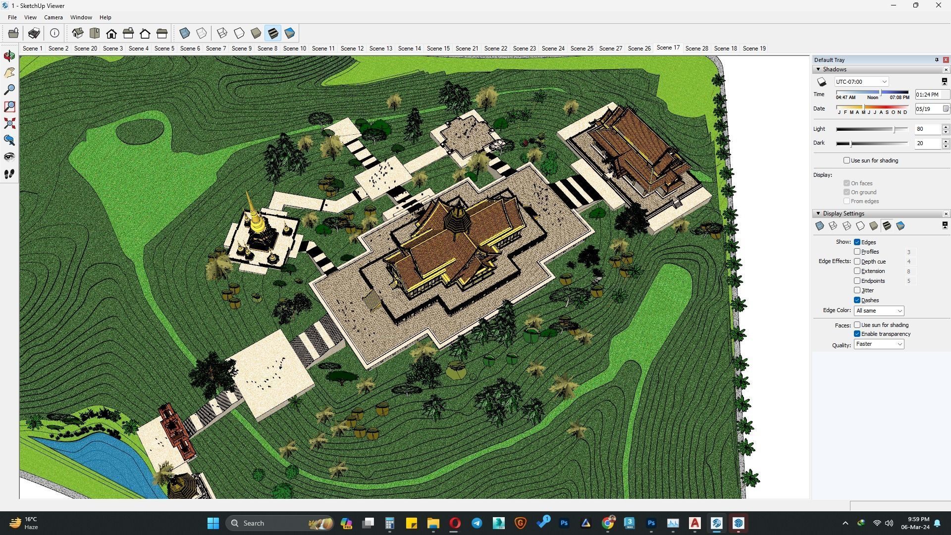 3D TEMPLE MODEL 1 3D model_7