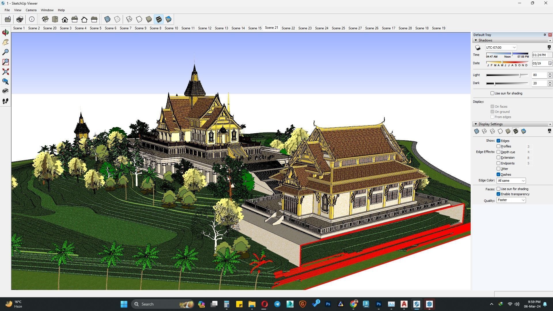 3D TEMPLE MODEL 1 3D model_6