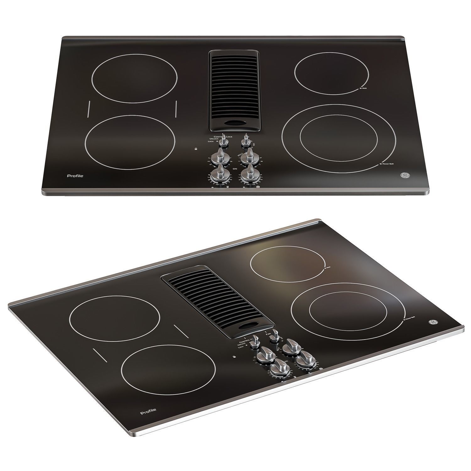 Zephyr and GE appliance set 3D model_1