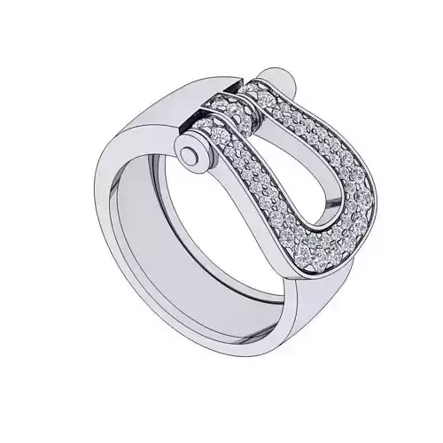 Force Large Diamond Ring EU 48-62 sizes