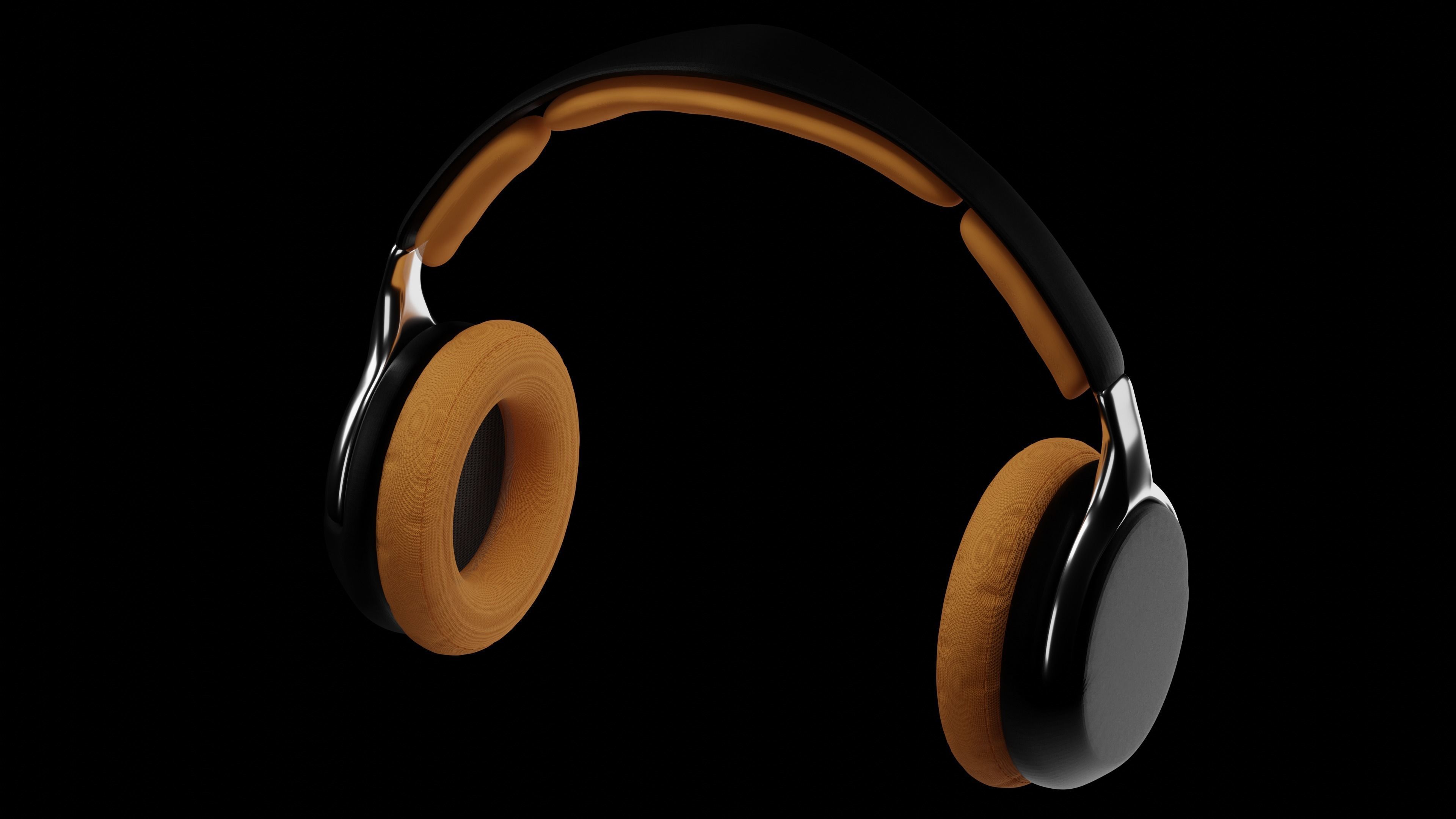 Headphone 3d model Free 3D model_3
