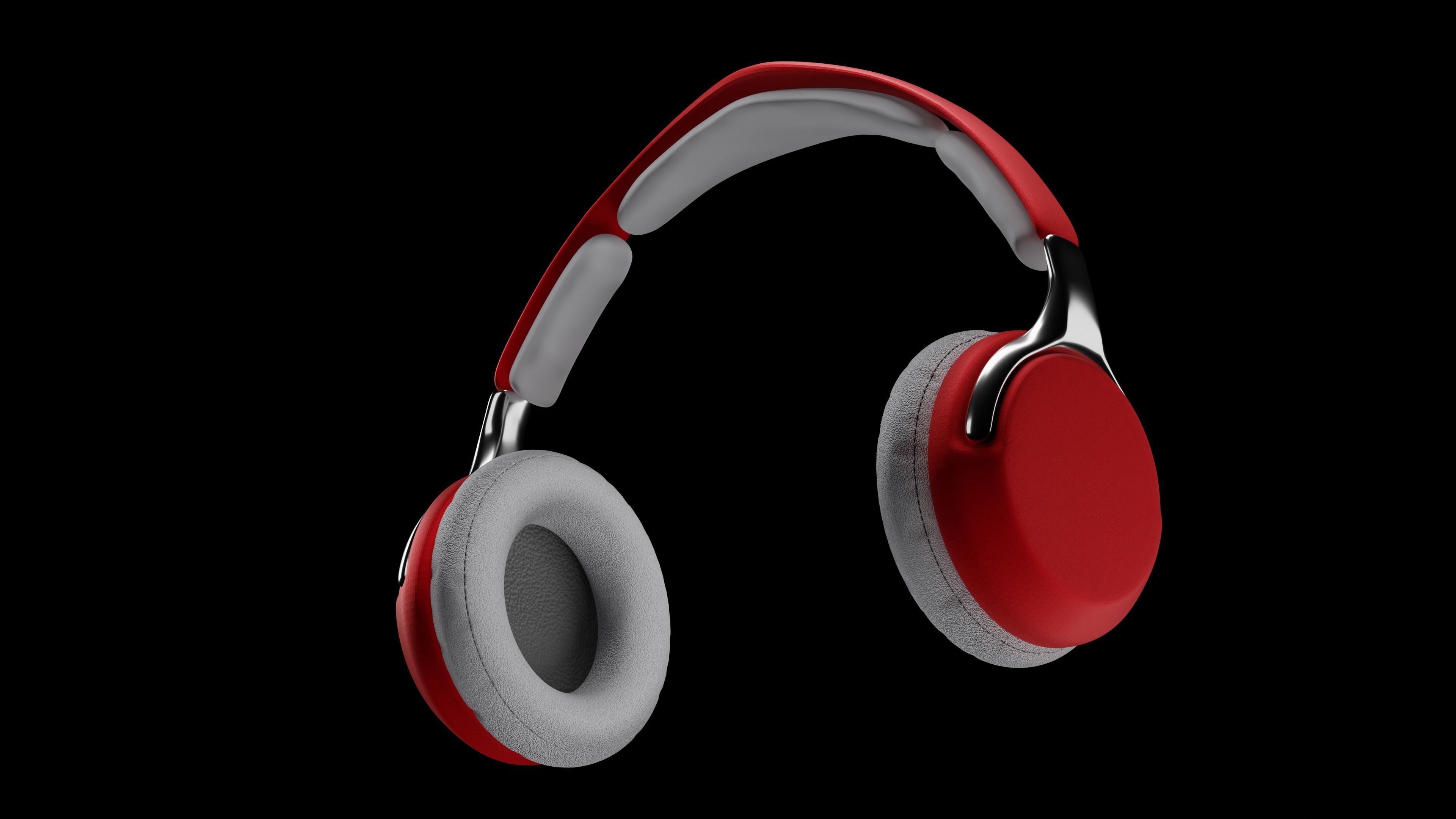 Headphone 3d model Free 3D model_1