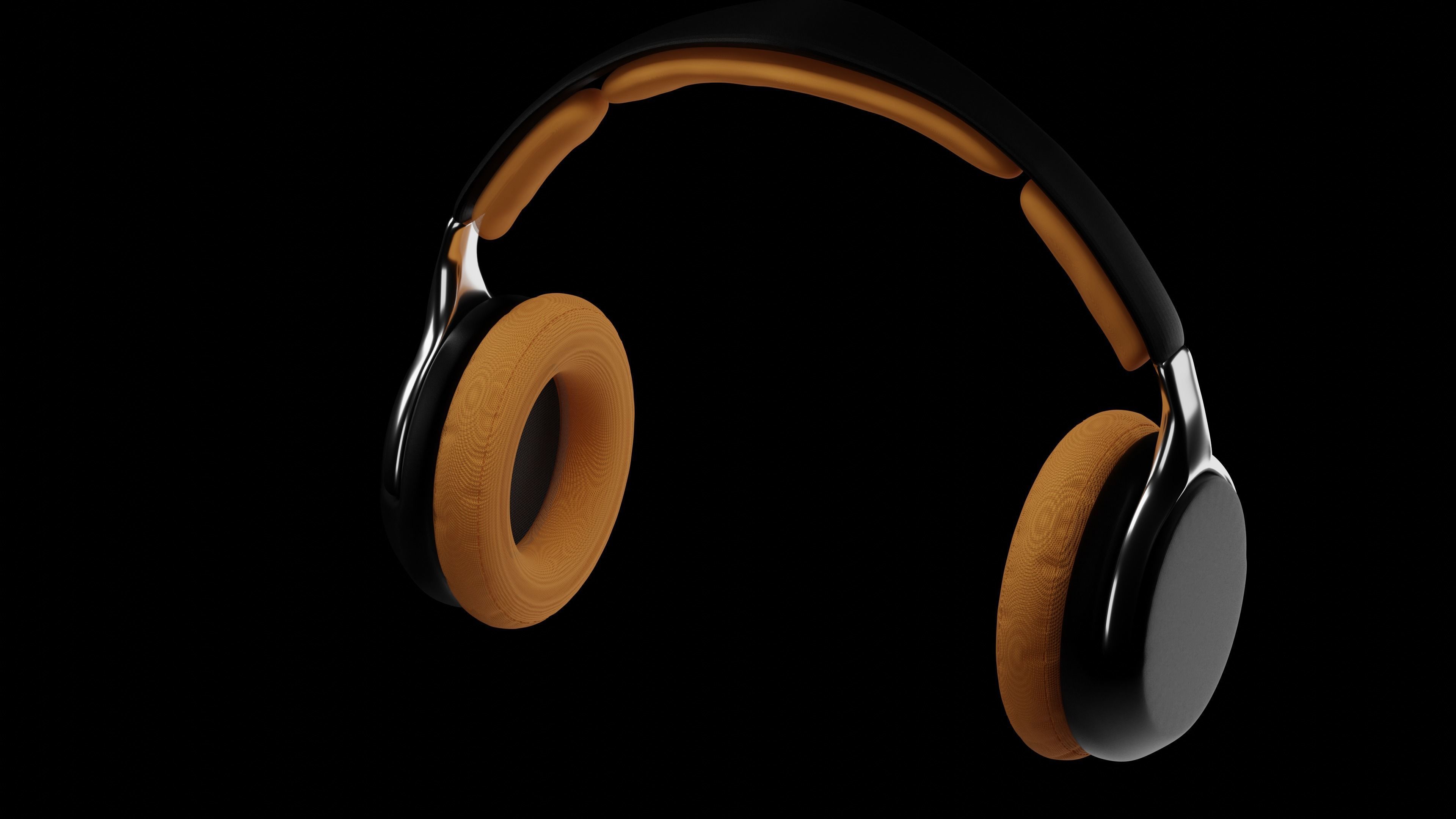 Headphone 3d model Free 3D model_4