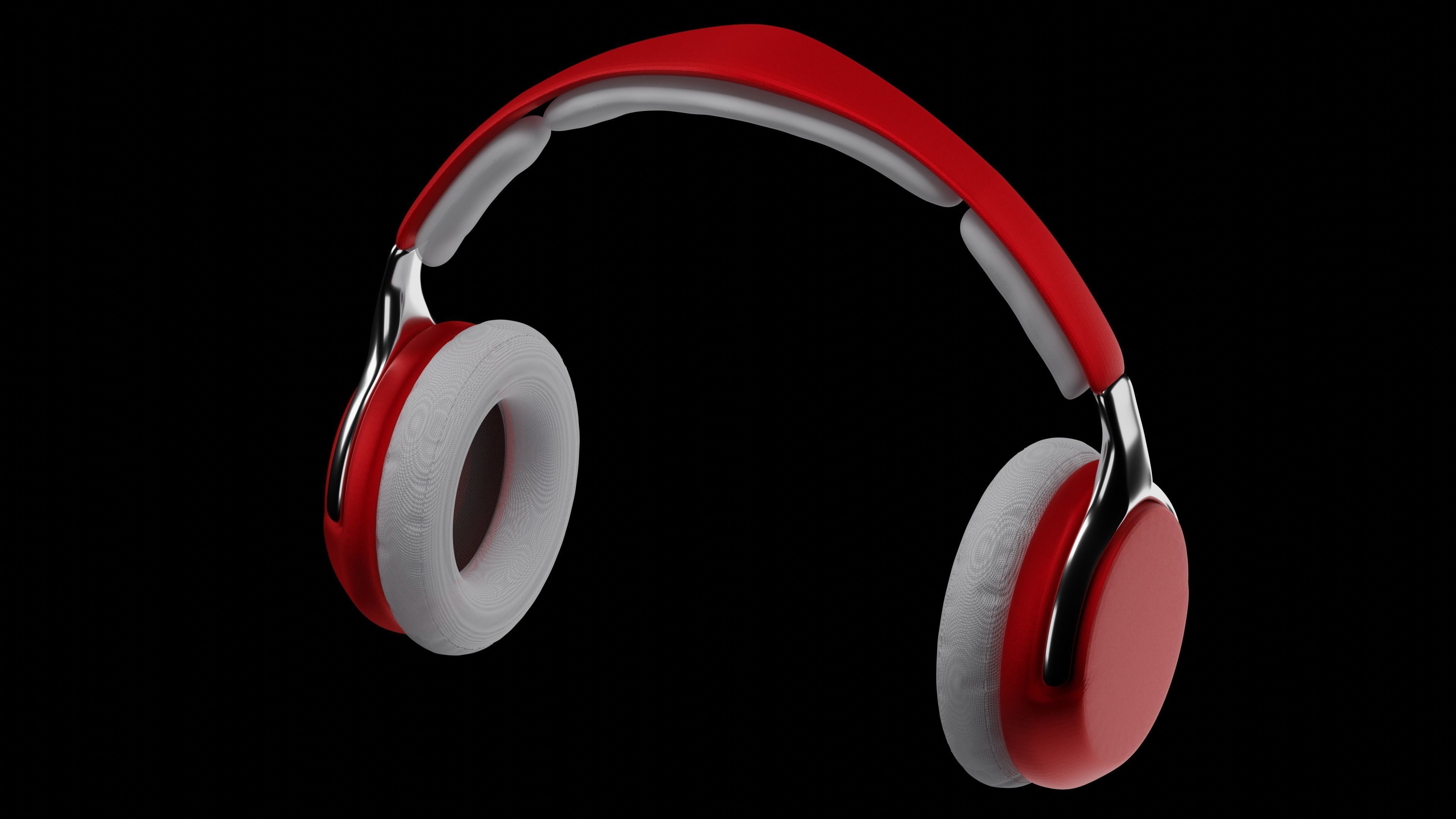 Headphone 3d model Free 3D model_2