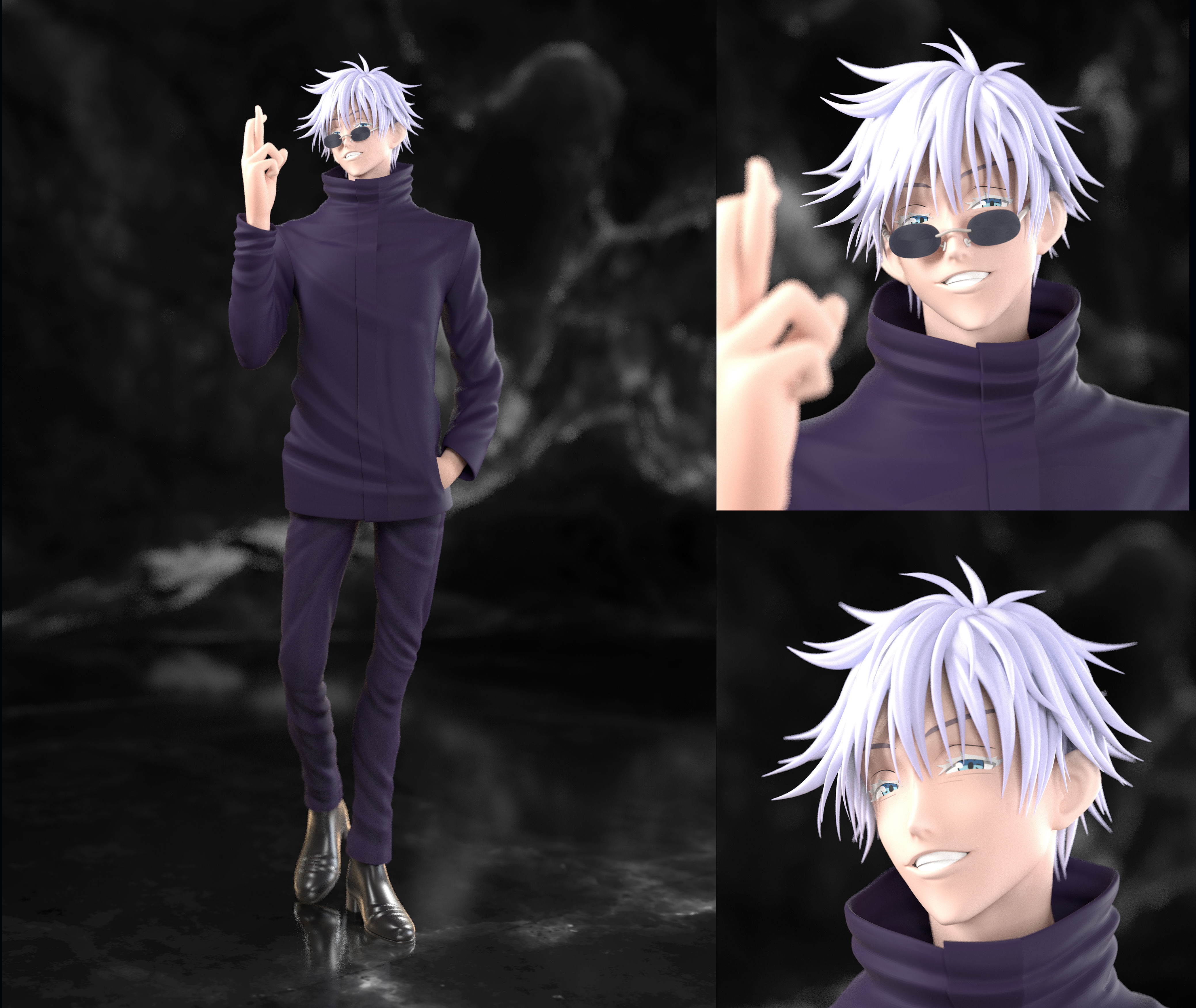 Satoru Gojo - Jujutsu Kaisen - 3D Print Model 3D print model_2