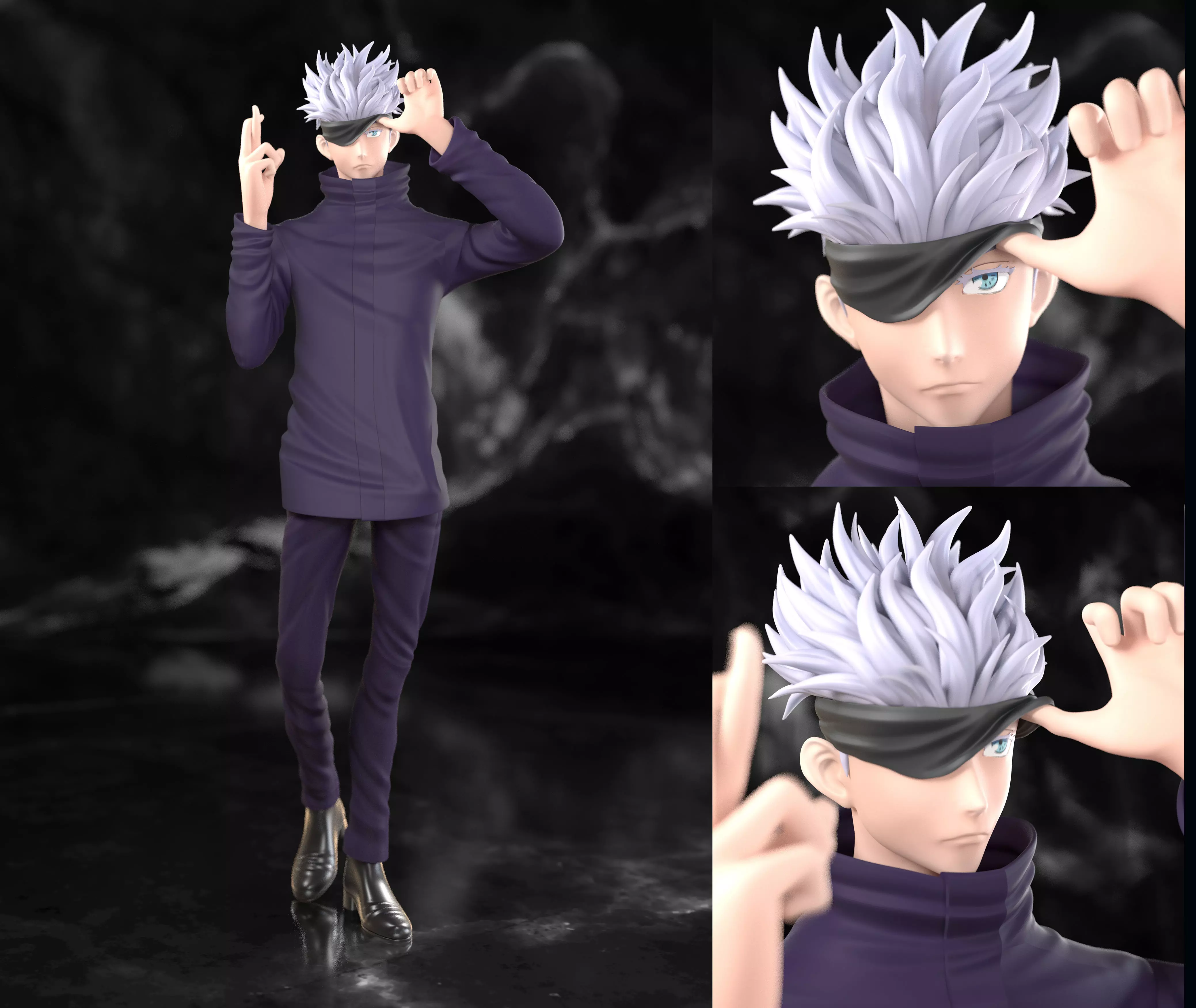 Satoru Gojo - Jujutsu Kaisen - 3D Print Model 3D print model_0