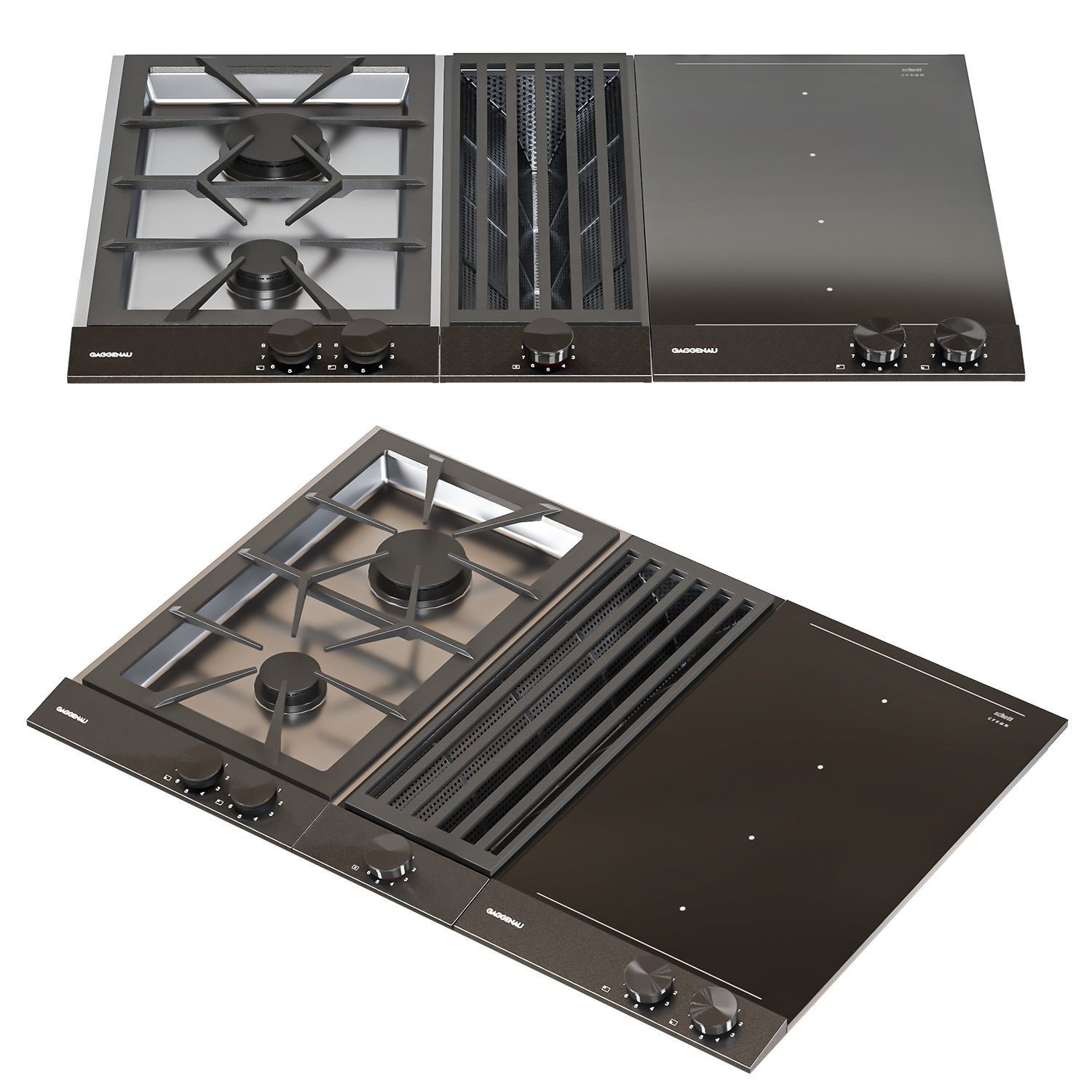 zephyr and gaggenau appliance set3 3D model_3