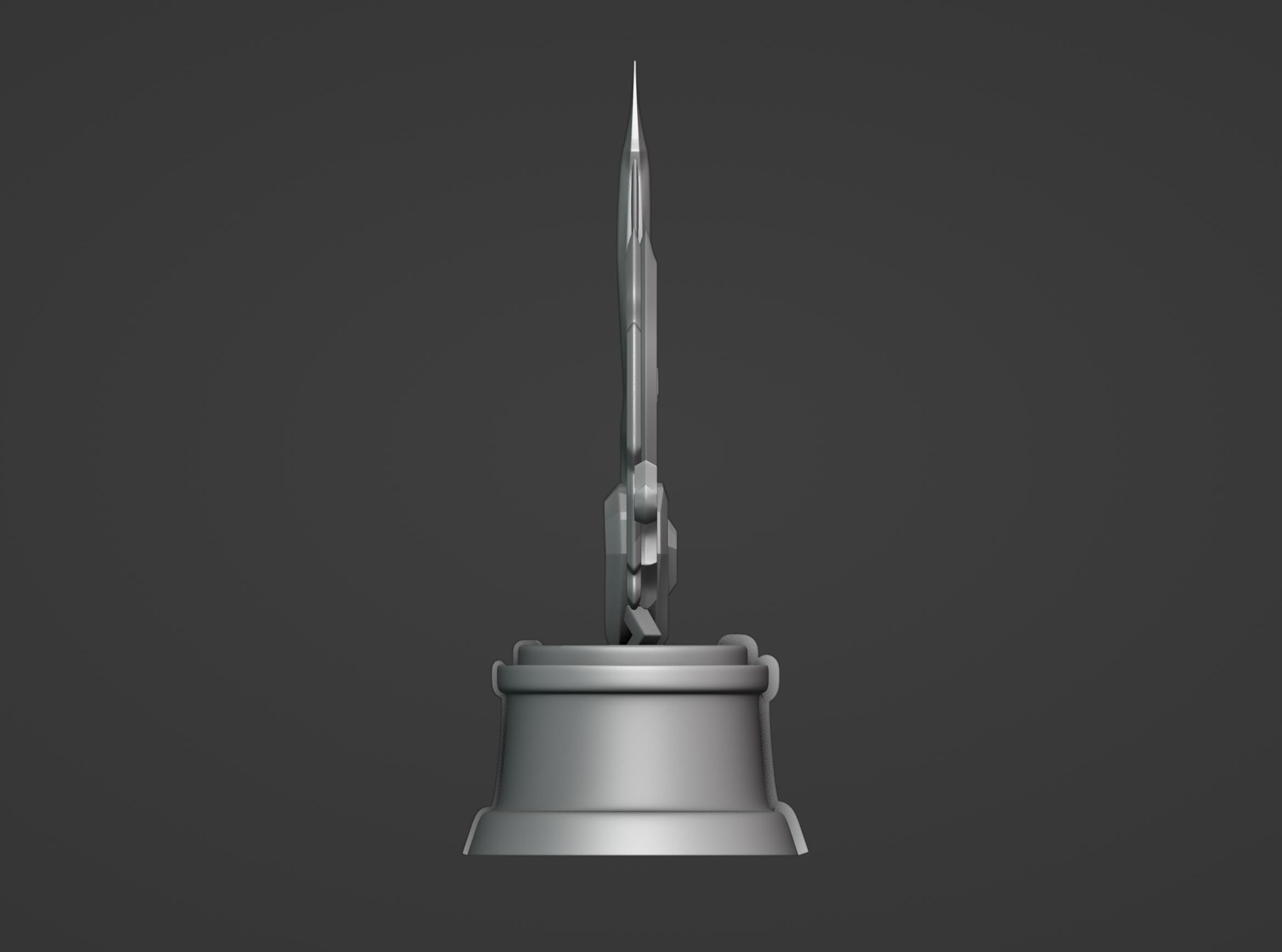 Dota 2 All Hero Challenge Trophy 3D print model_5