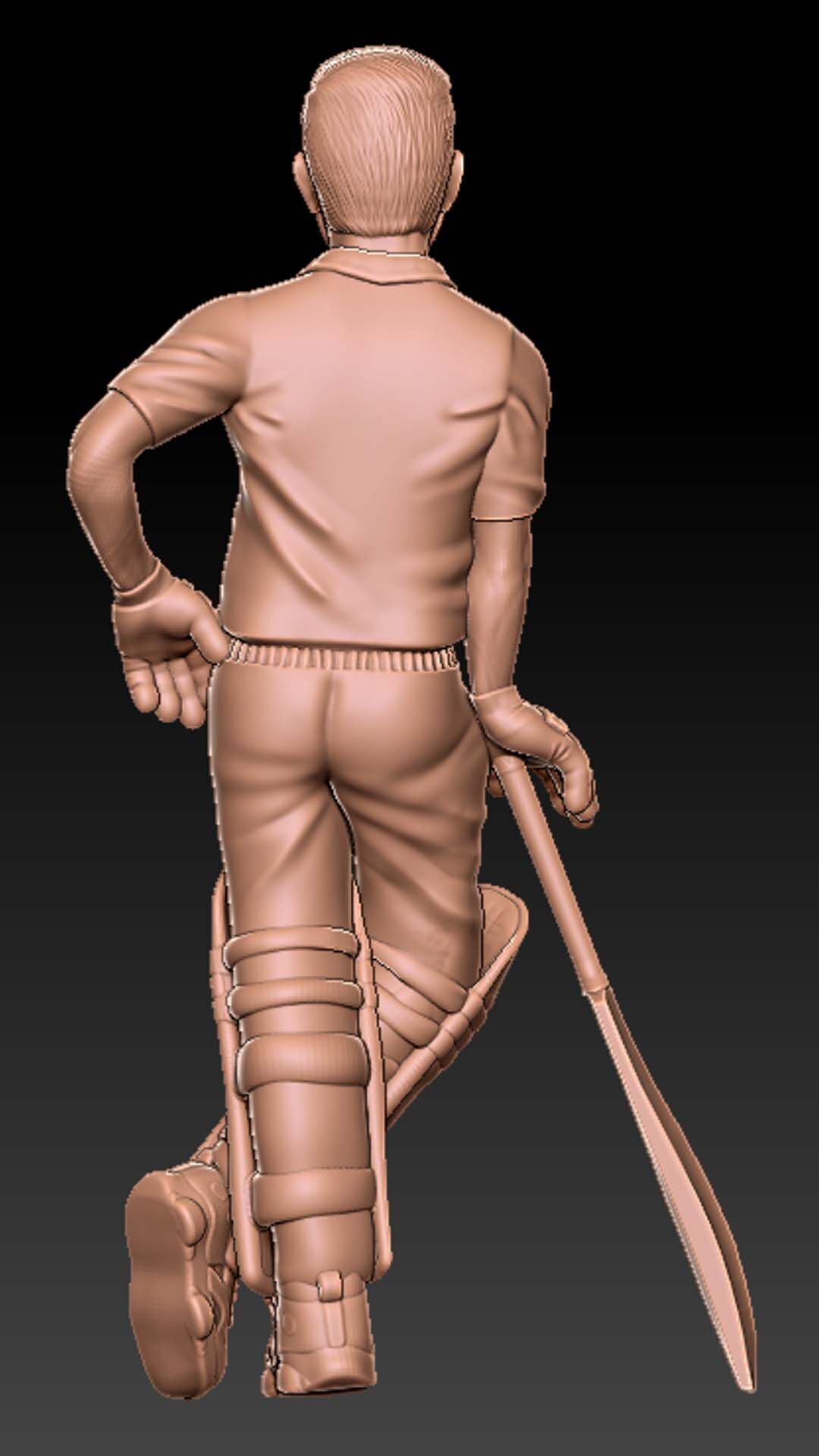 Virat Kohli Indian cricketer 3D print model_3