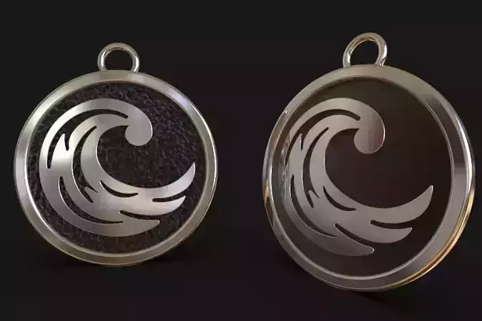 Water element necklace - 2 options