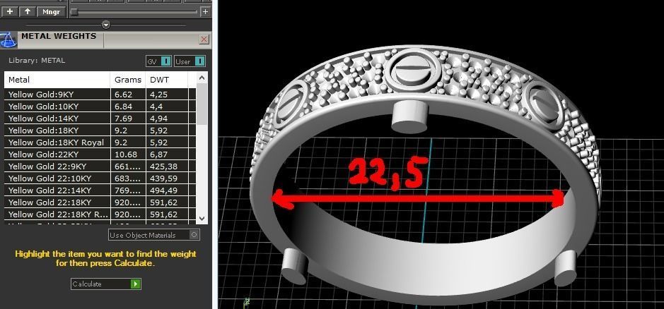 collection Wedding ring 14 sizes _25