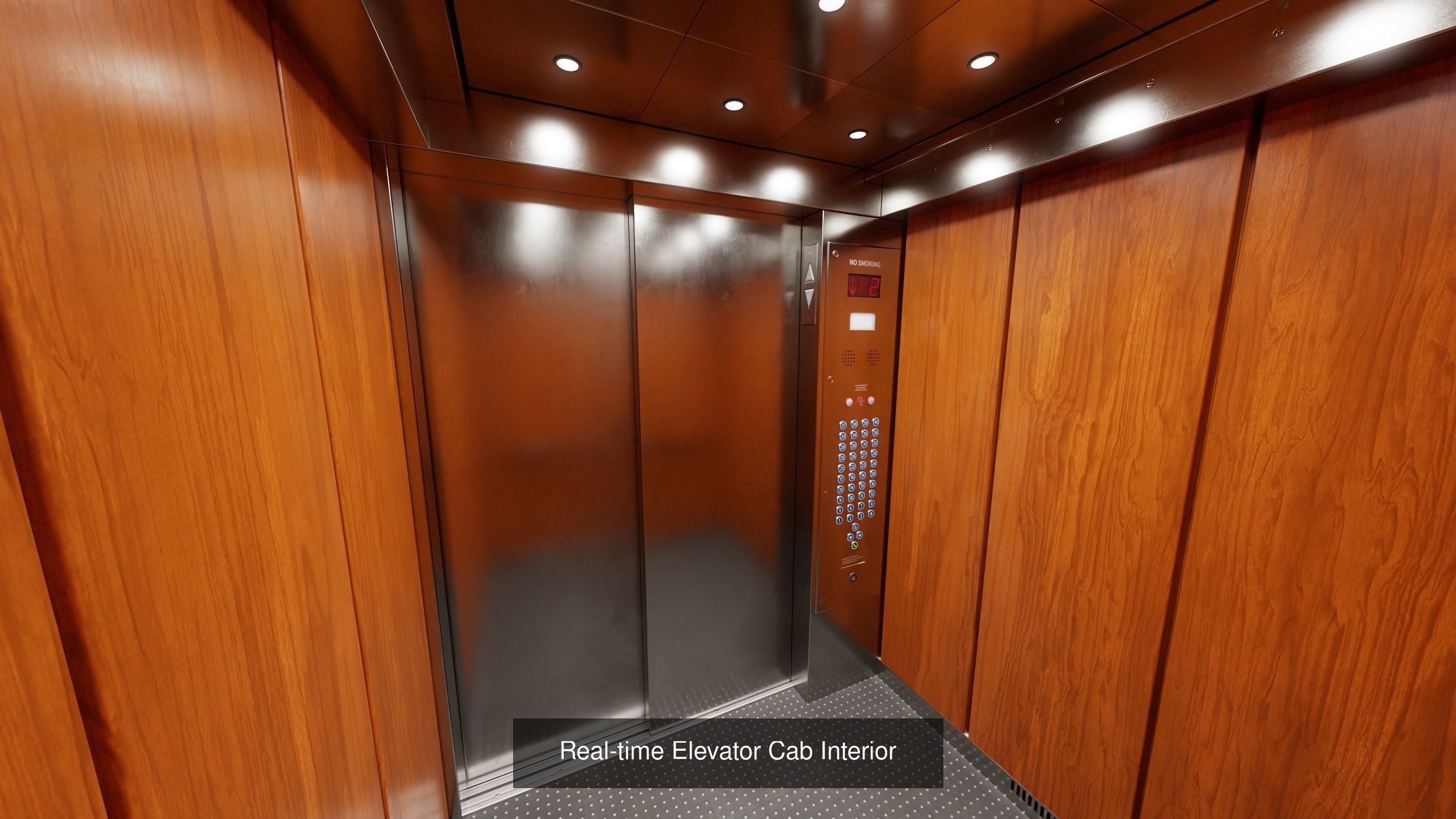 Elevator Set 3D Model Collection_2