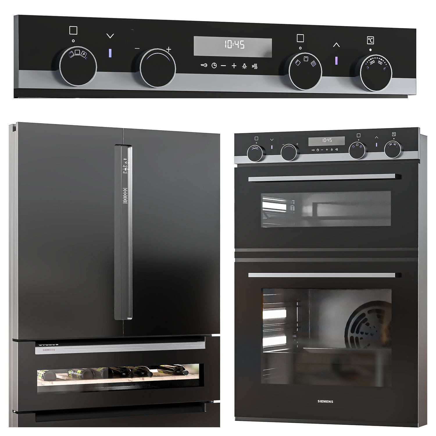 Siemens appliance set2 3D model_1