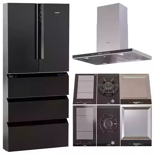 Siemens appliance set3 3D model
