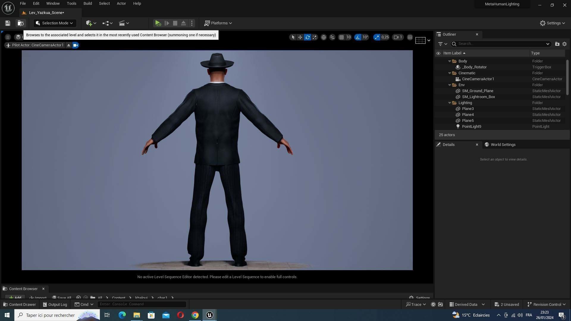 Marcus - Classic Mafia Figure Low-poly 3D model_43