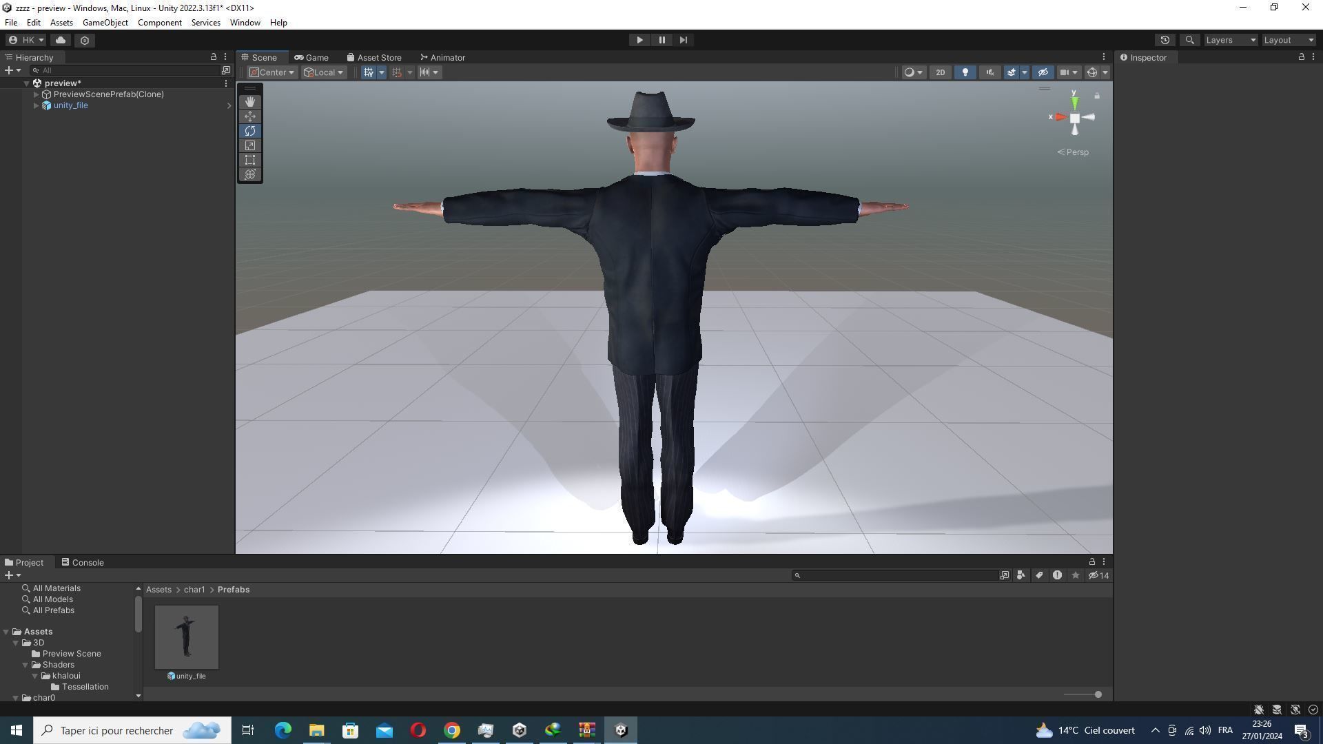 Marcus - Classic Mafia Figure Low-poly 3D model_48