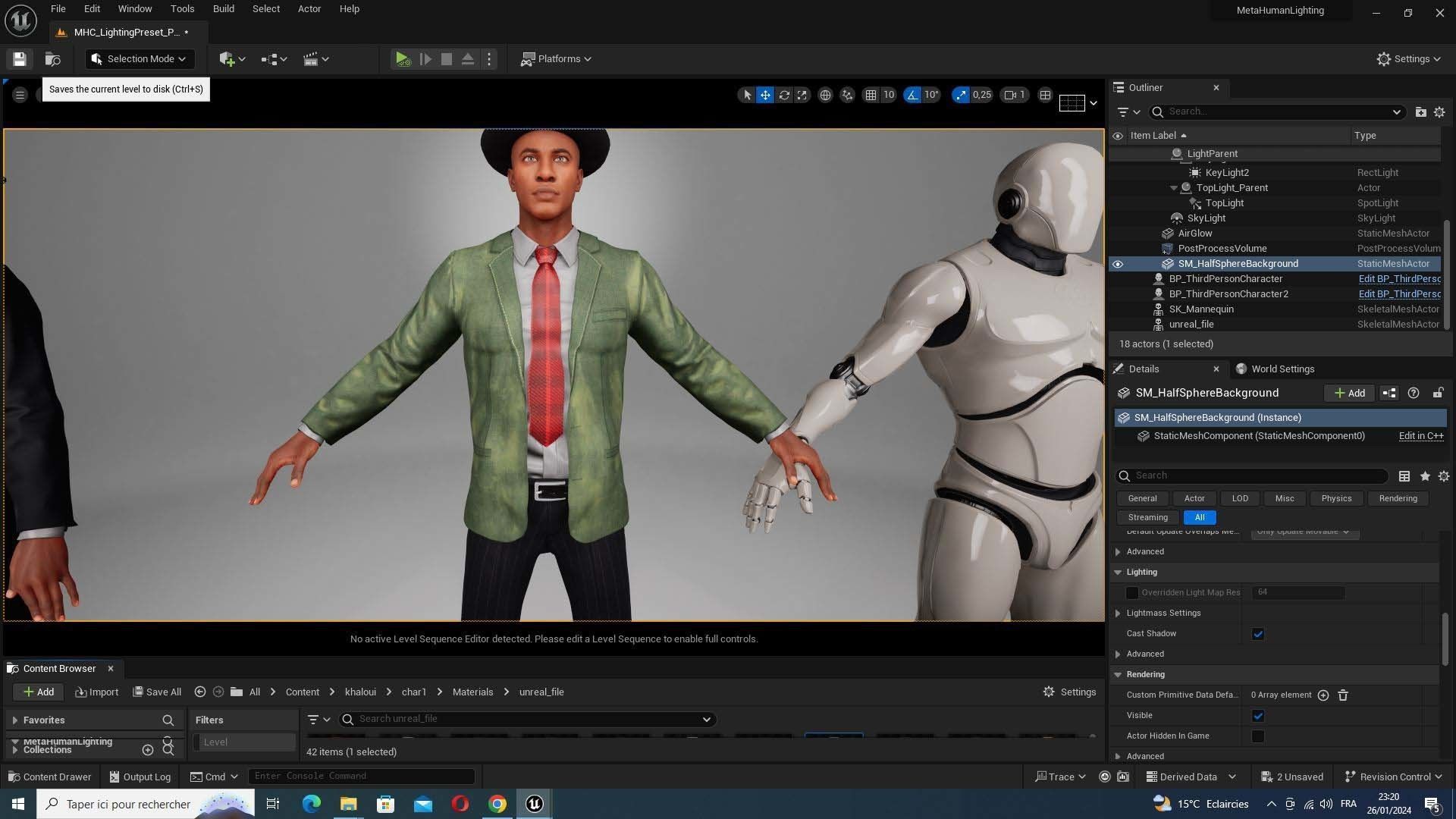 Marcus - Classic Mafia Figure Low-poly 3D model_41