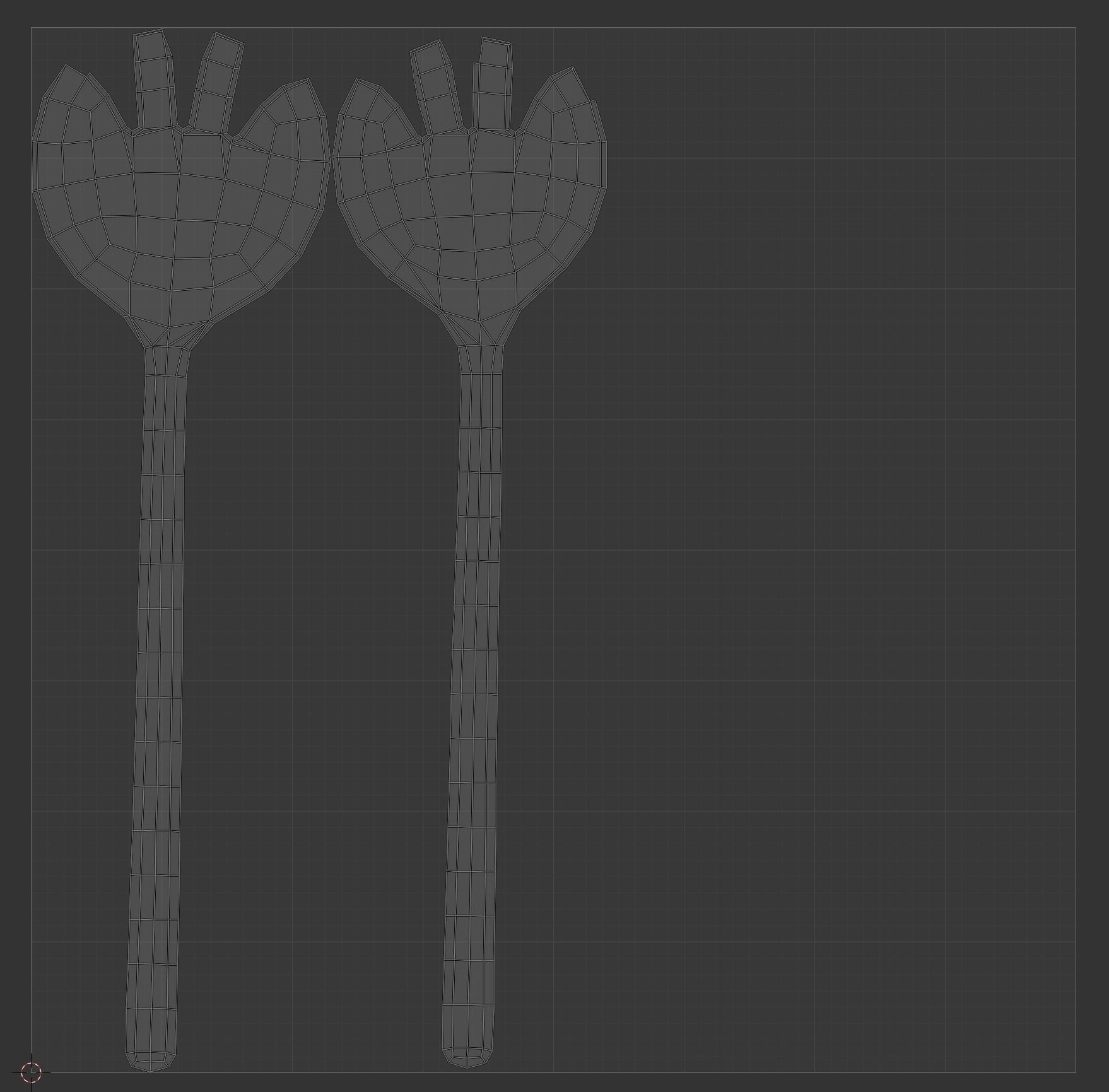 kitchen tableware set 3D model_9