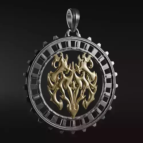 Talisman symbol - 3D printable model