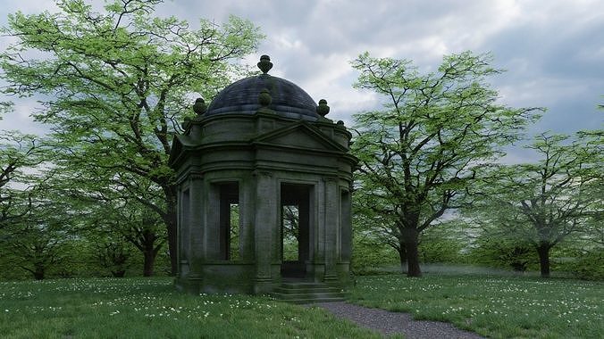 Classical Rotunda 3D model 3
