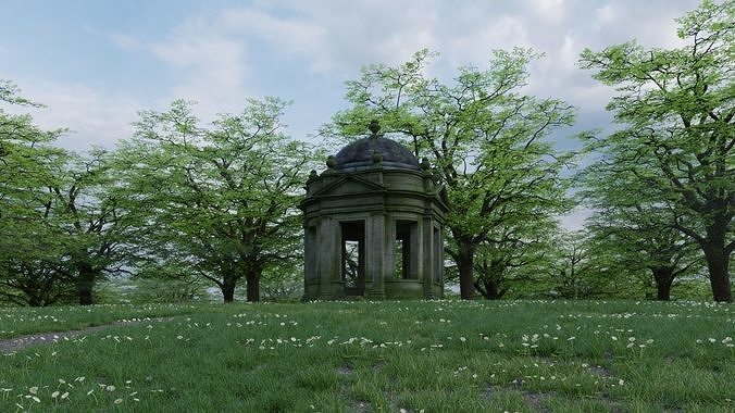Classical Rotunda 3D model 6