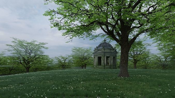 Classical Rotunda 3D model 7