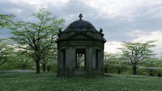 Classical Rotunda 3D model 5