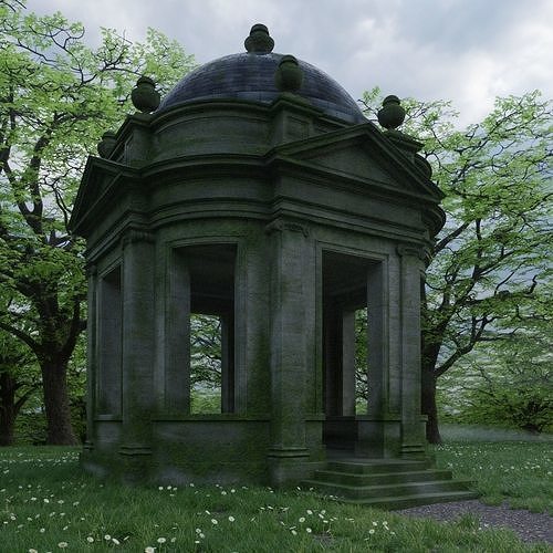Classical Rotunda 3D model 2