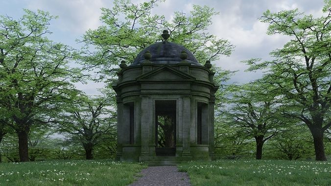 Classical Rotunda 3D model 4
