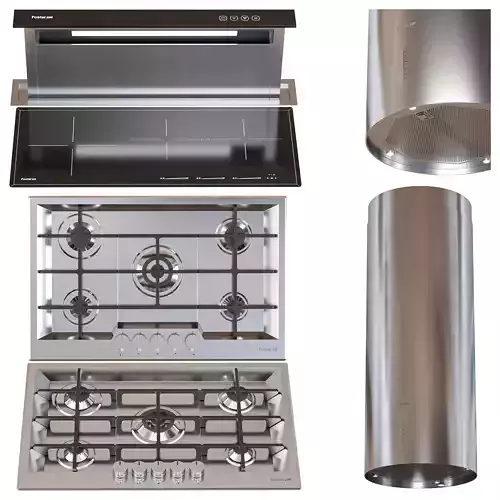 Foster appliance set2 3D model
