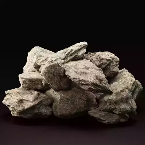 Low Poly Rock Asset collection vol 218