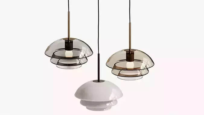 Archive Pendant Light by Hadeland Glassverk