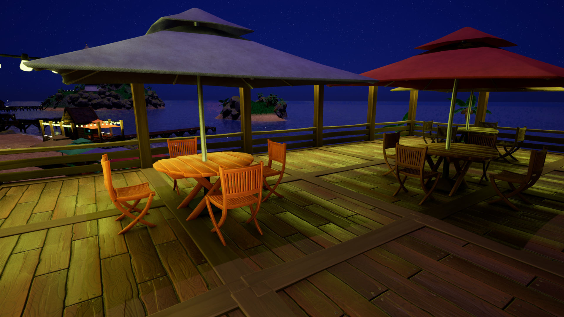 Stylized Beach Environment Pack Low-poly 3D model_28