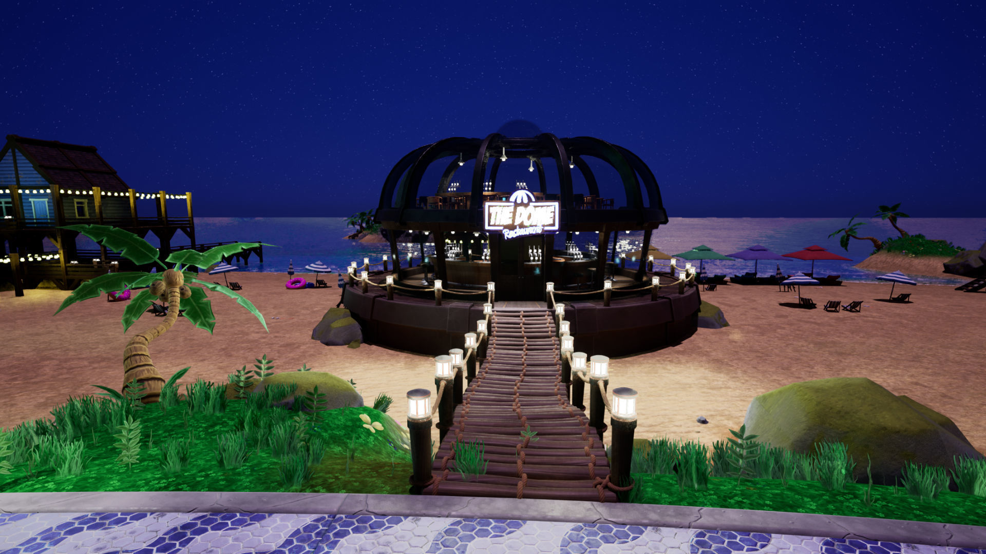 Stylized Beach Environment Pack Low-poly 3D model_21