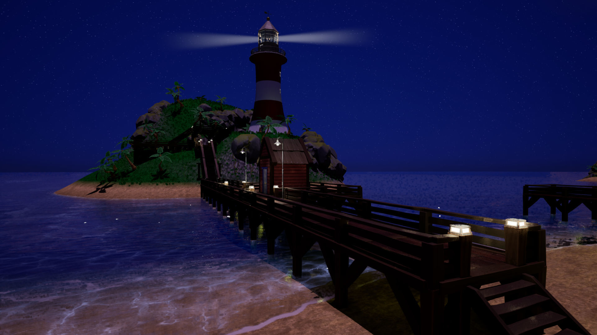 Stylized Beach Environment Pack Low-poly 3D model_26