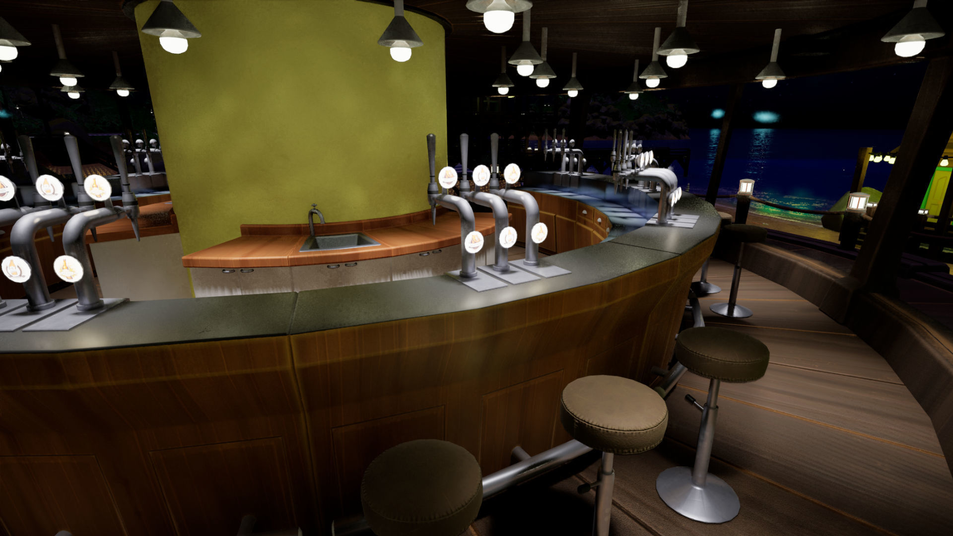 Stylized Beach Environment Pack Low-poly 3D model_30