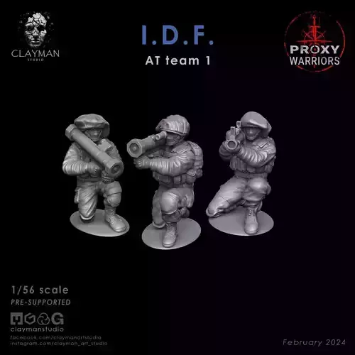 IDF AT Team 1  1 56 scale