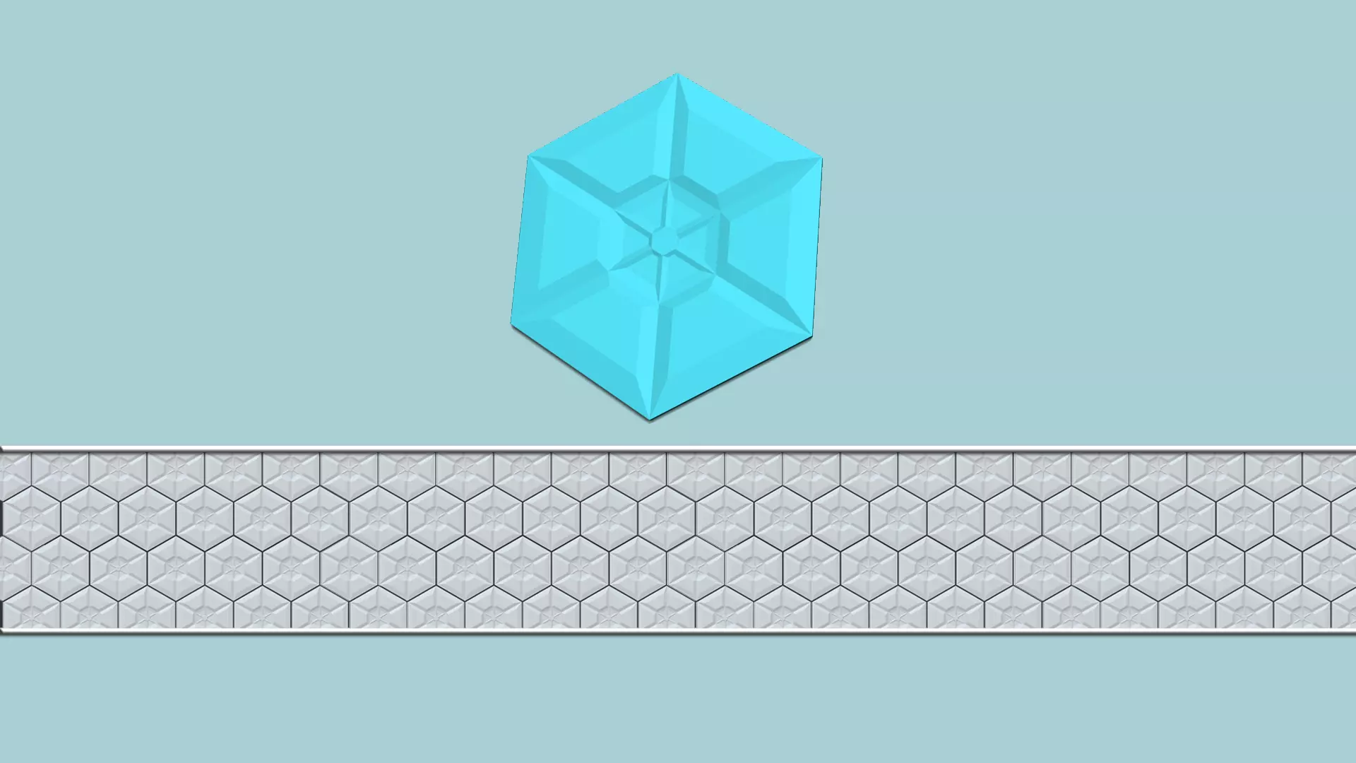 Hexagonal Wall Panel A15 Star - Interior Design Decoration 3D print model_0