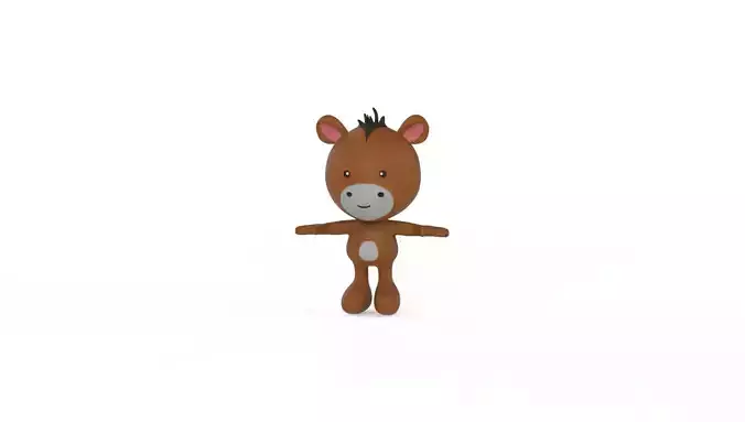 Character008 Horse Animal 