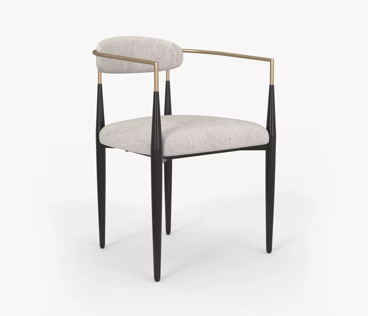 Elmore Fabric Chair 3D model