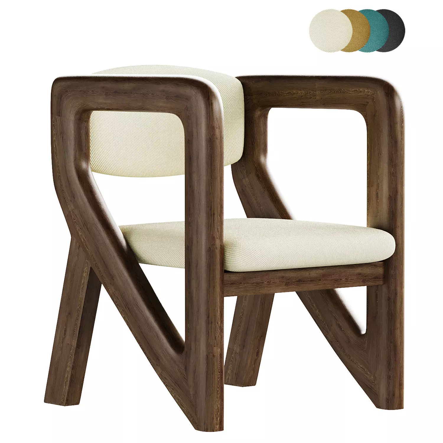 Caderia chair 3D model