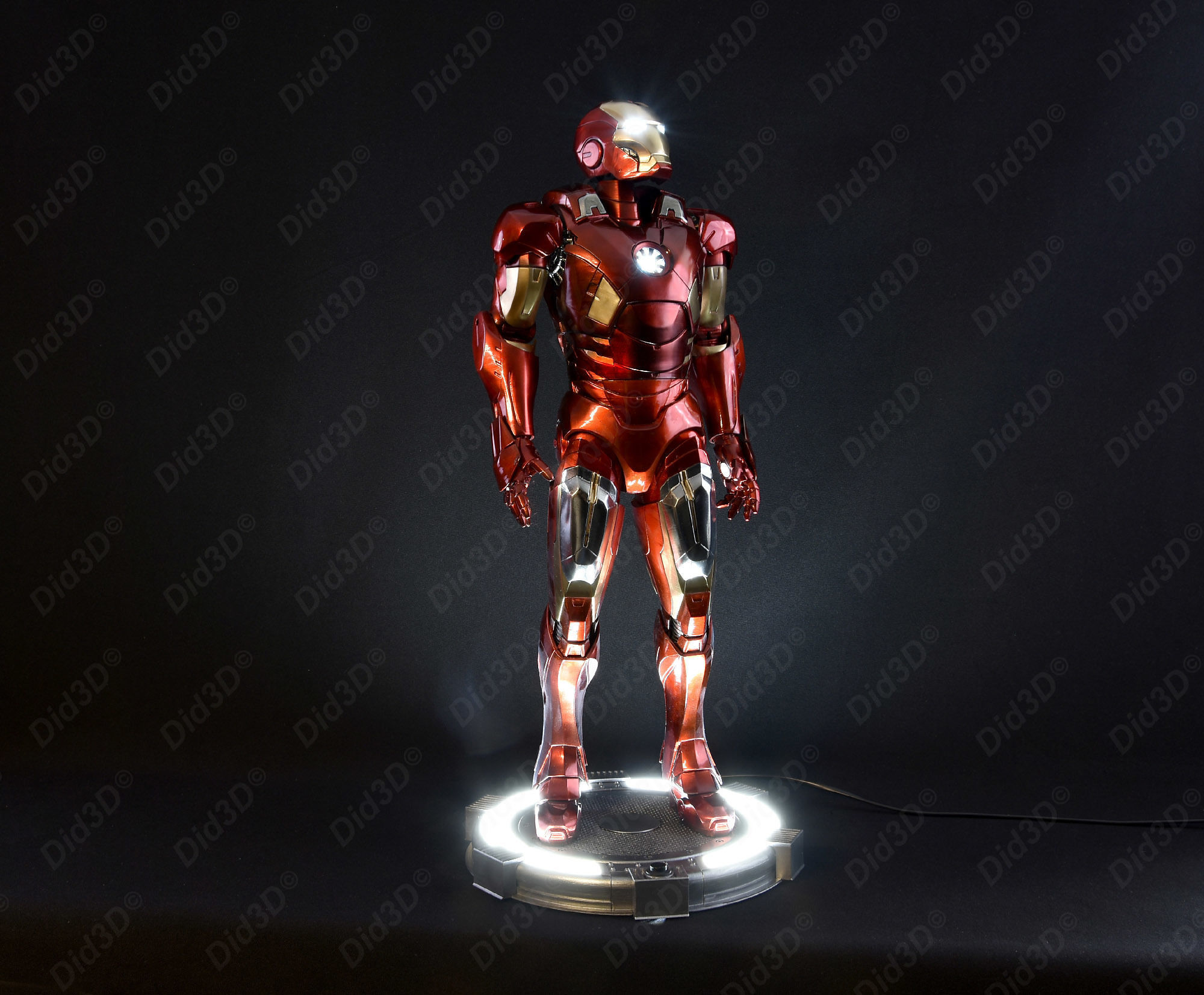 IRON MAN MRK7 V2 ANIMATRONIQUE 62cm  3D print model_5