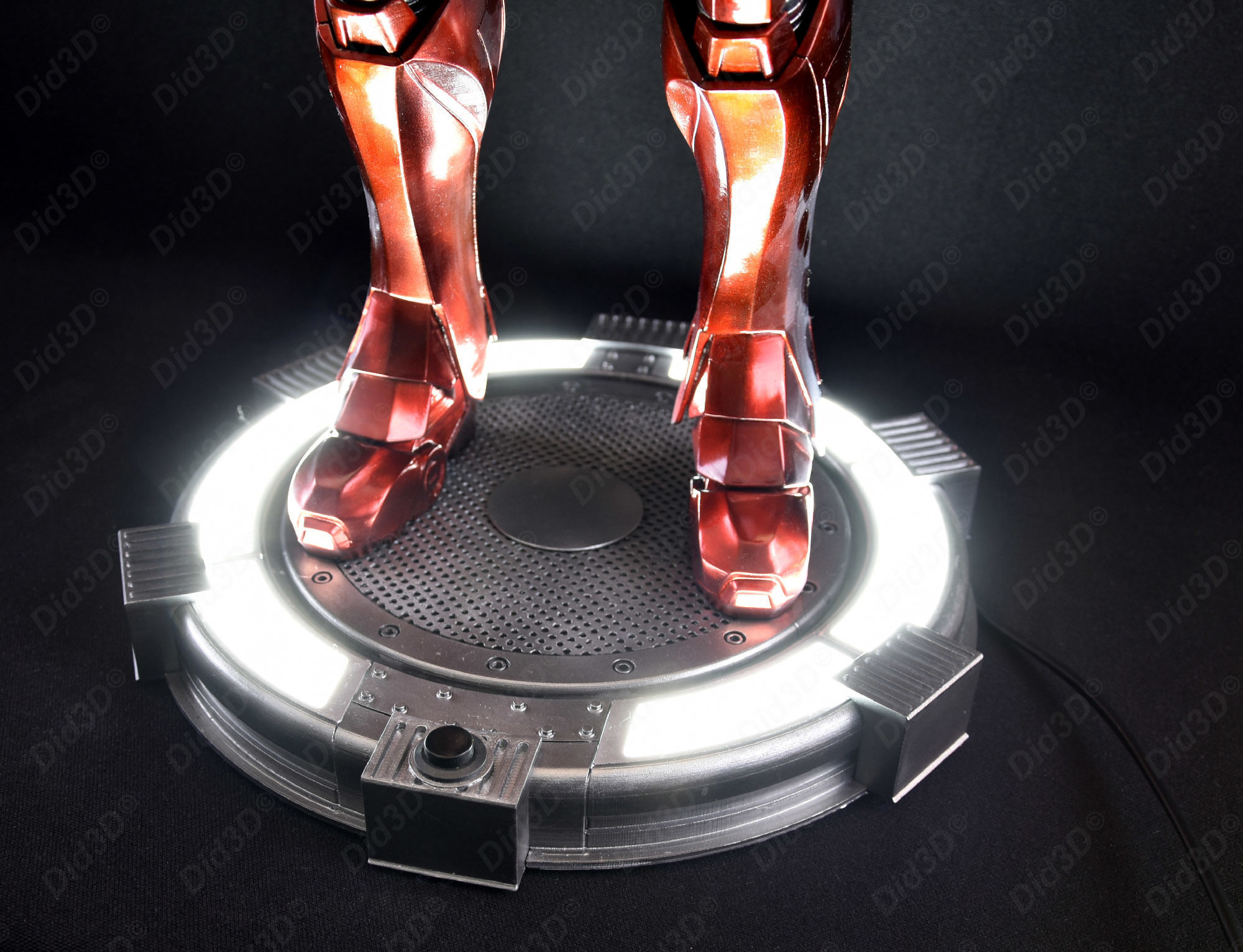 IRON MAN MRK7 V2 ANIMATRONIQUE 62cm  3D print model_10