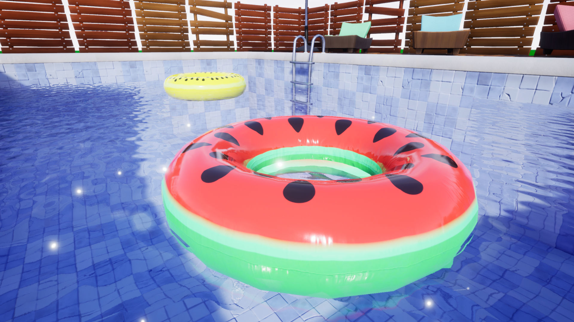 Stylized Backyard Pack Low-poly 3D model_6